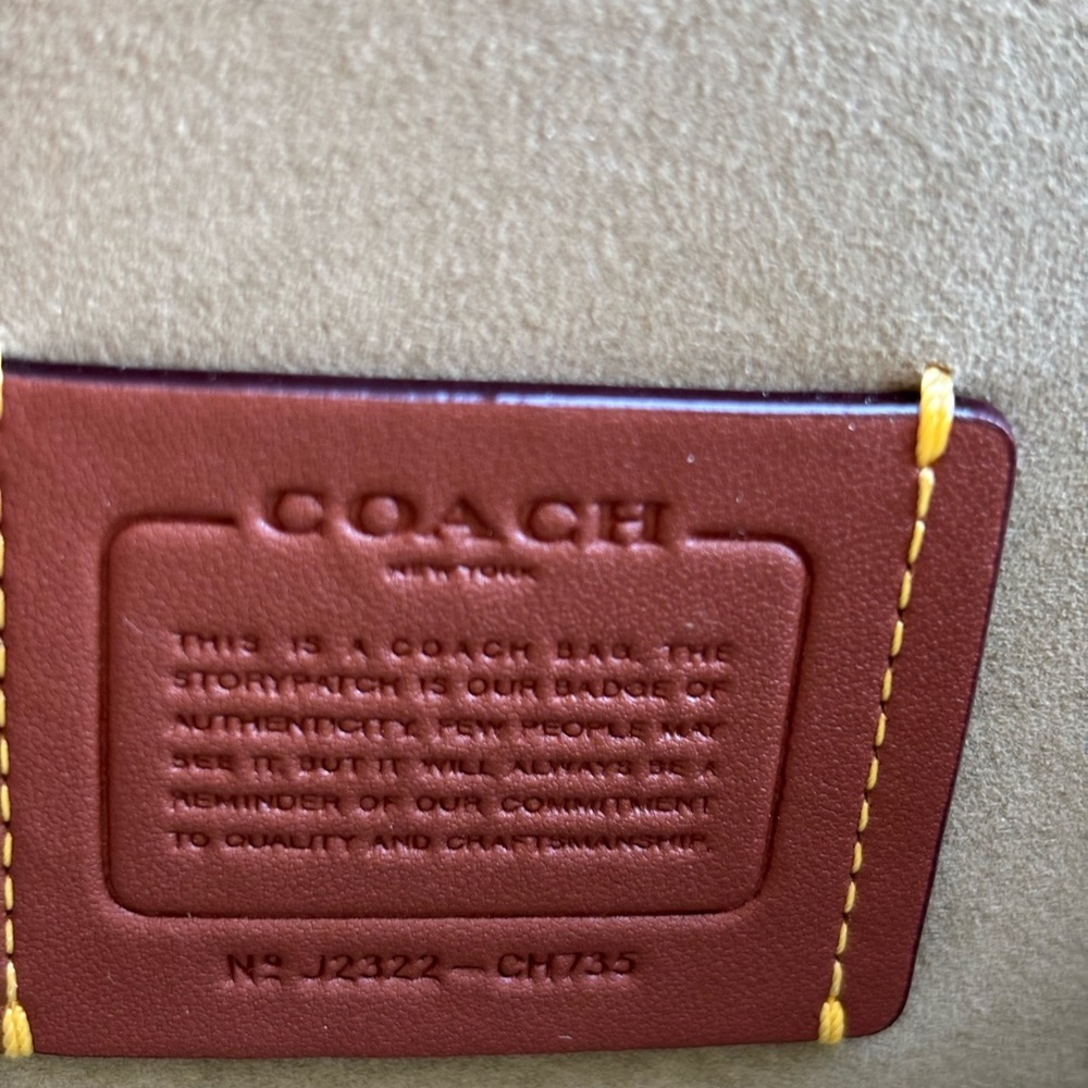 Coach Tabby 26 in Moss/Gold w/Leather Wrapped “C” Emblem - Picture 11 of 12